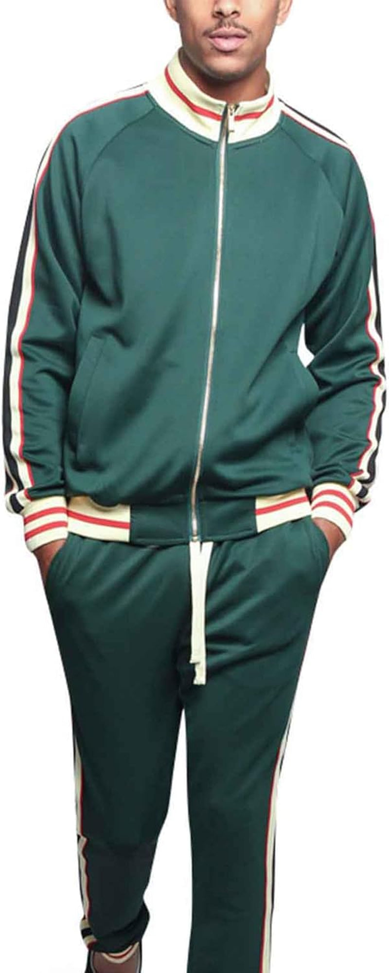 Men'S Velour Velvet Tracksuit Sets -Casual Wear, Gym, and Lounge