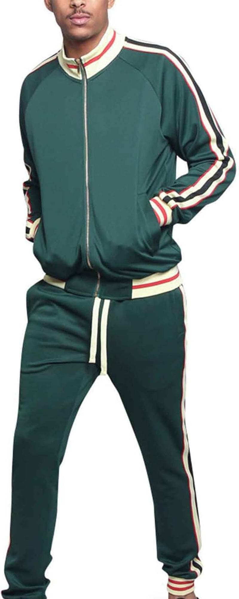 Men'S Velour Velvet Tracksuit Sets -Casual Wear, Gym, and Lounge