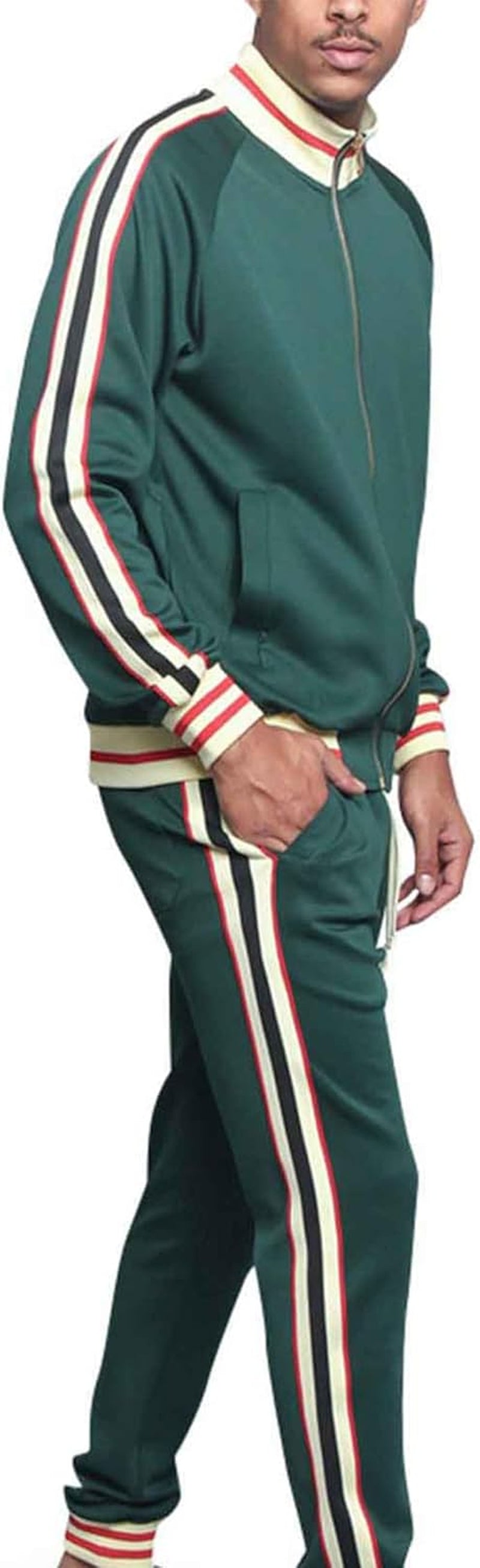 Men'S Velour Velvet Tracksuit Sets -Casual Wear, Gym, and Lounge